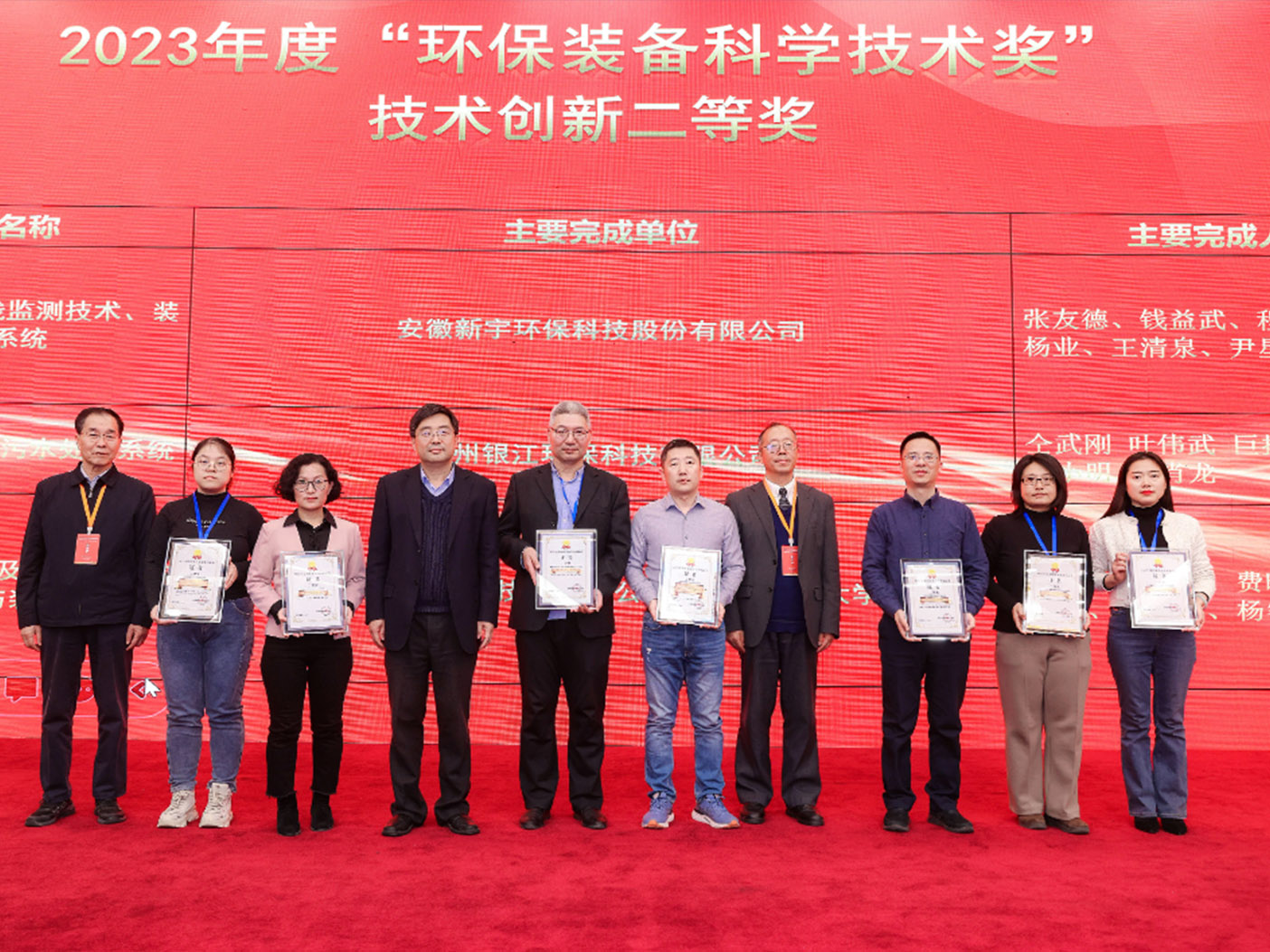 維爾利集團子公司金源機械獲2023年度環保裝備科學技術獎